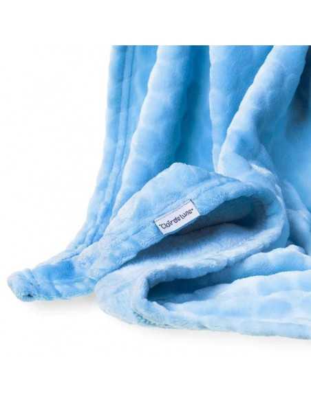 Clair de Lune Marshmallow Blanket + Moses Sheets-Blue Clair De Lune