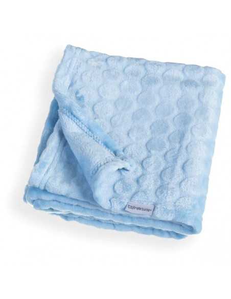 Clair de Lune Marshmallow Blanket + Moses Sheets-Blue Clair De Lune