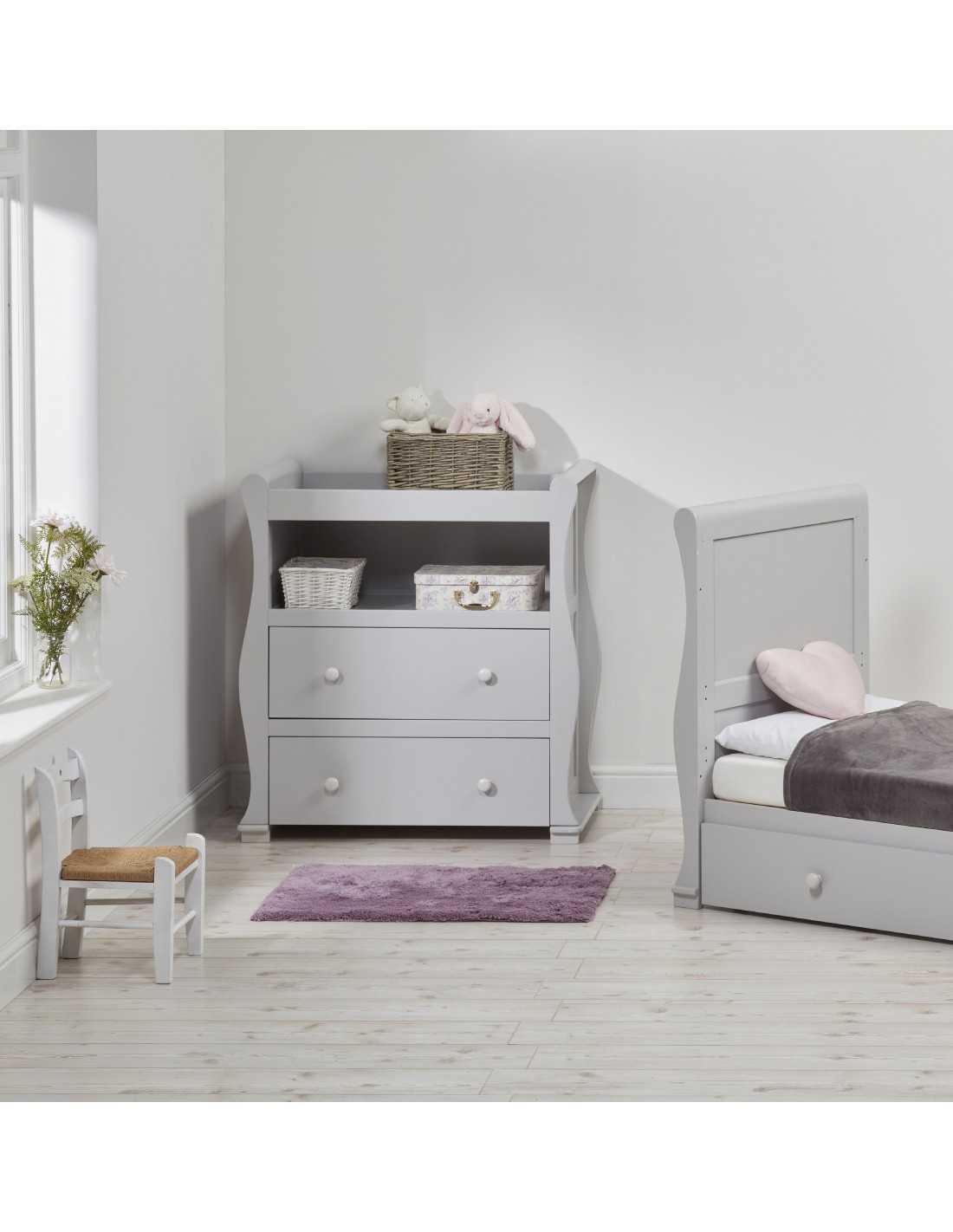 East coast alaska hot sale cot bed grey