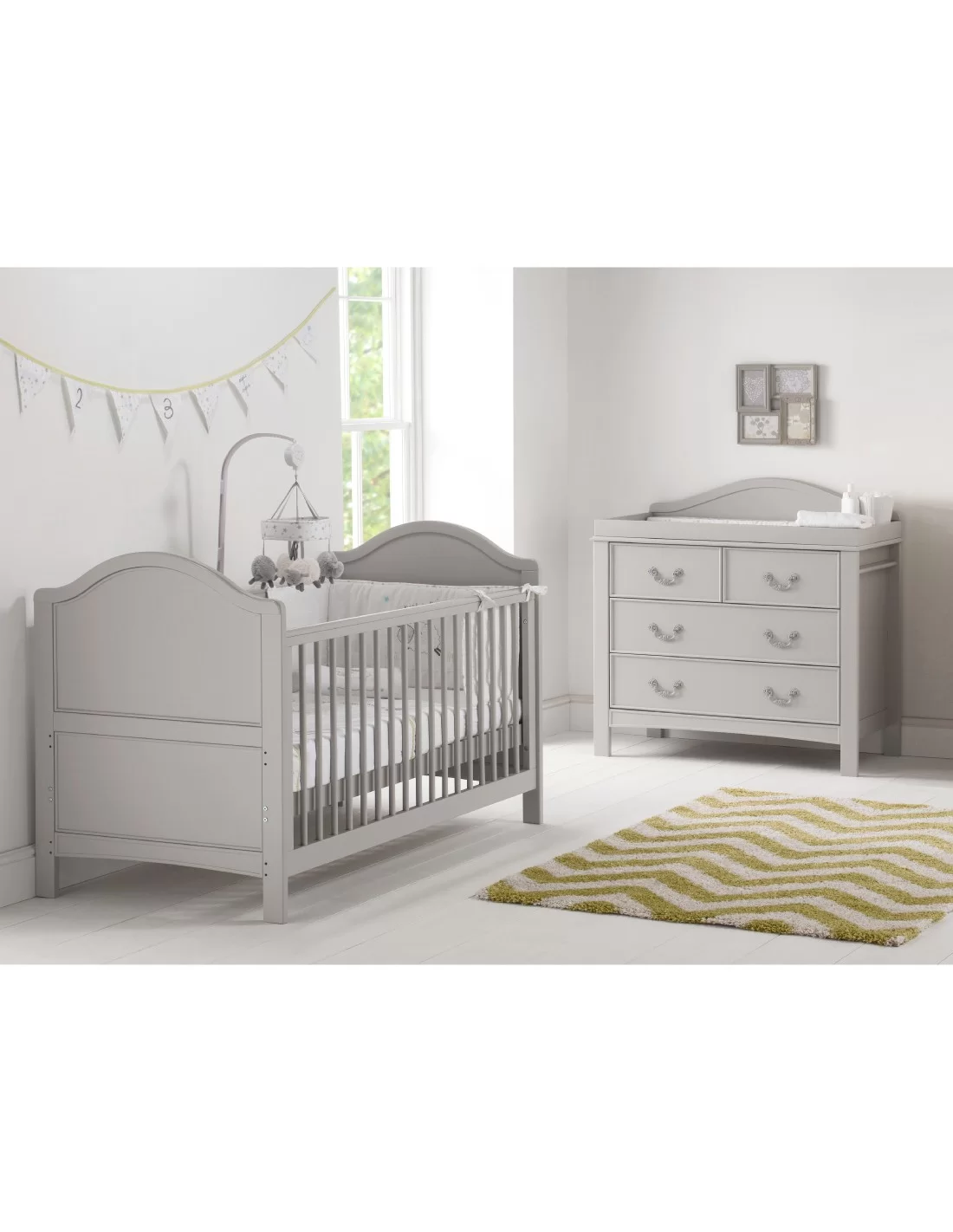 Toulouse cot 2024 bed white