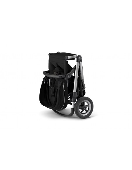 Thule Sleek City Stroller-Aluminium/Midnight Black Thule
