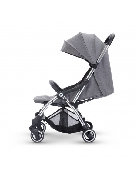 Miniuno TouchFold Stroller-Grey Herringbone Miniuno