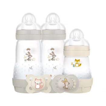  Tommee Tippee Baby Bottles, Natural Start Anti-Colic Baby  Bottle with Medium Flow Breast-Like Nipple, 11oz, 3m+, Self-Sterilizing,  Baby Feeding Essentials, Pack of 3 : Baby