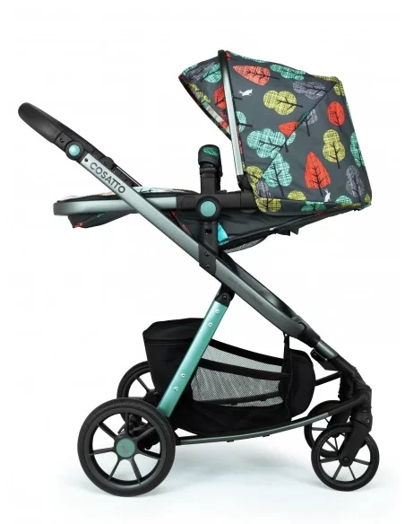 Cosatto Giggle Quad Port i-Size Bundle With Bag-Hare Wood Cosatto