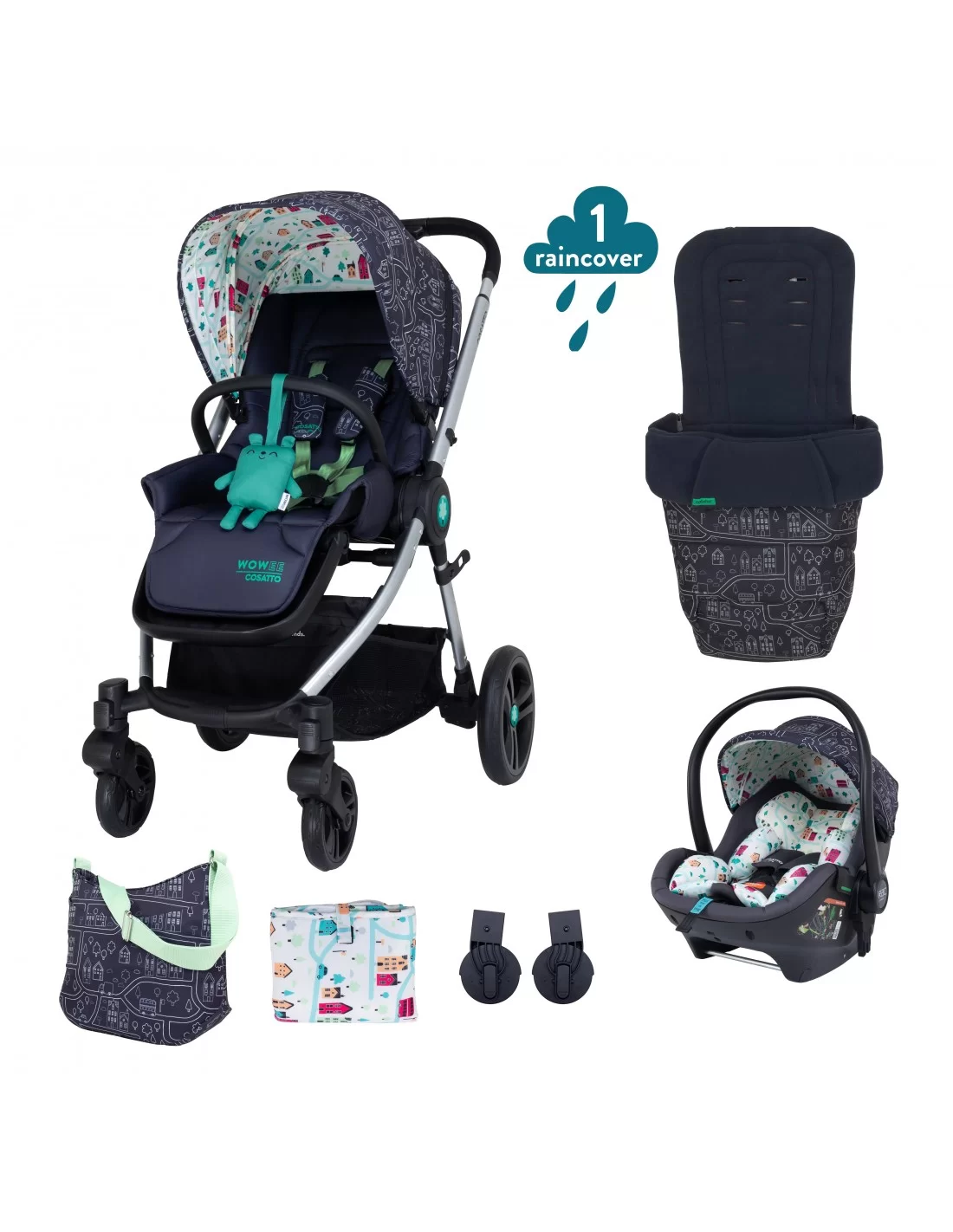 Cosatto cheap pushchair accessories