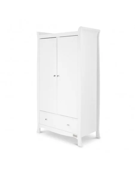 Ickle Bubba Snowdon Classic 3-Piece Furniture Set With Fibre Mattress-White Ickle Bubba