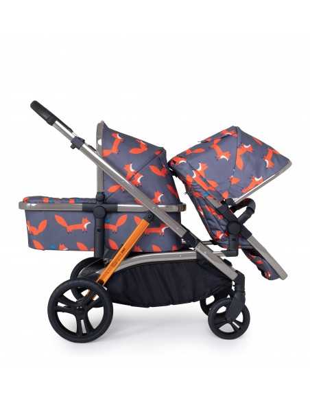 Cosatto Wow XL 3in1 Pram and Pushchair-Charcoal Mister Fox Cosatto