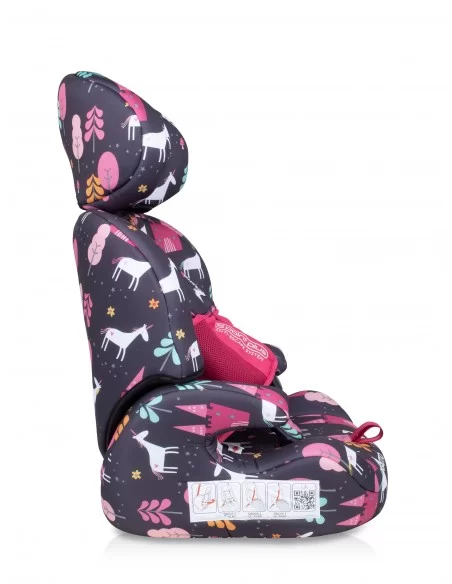 Cosatto Zoomi Group 123 Car Seat-Unicorn Land