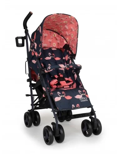 Cosatto Supa 3 Stroller-Pretty Flamingo