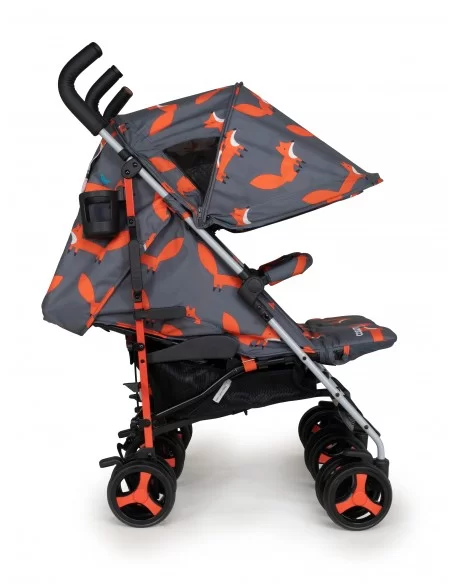 Cosatto Supa Dupa 3 Twin Stroller-Charcoal Mister Fox Cosatto