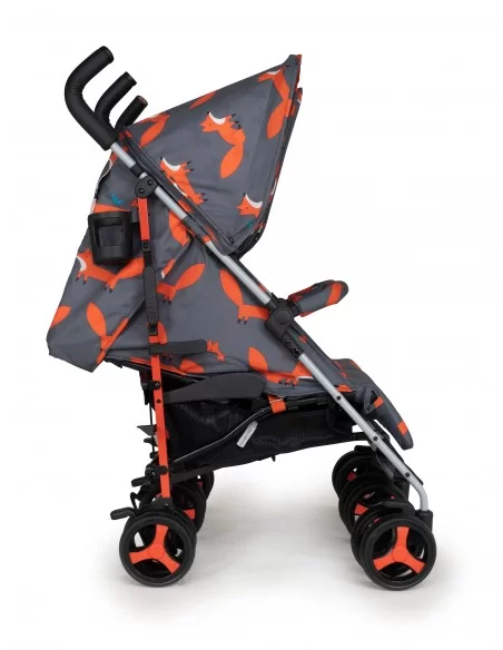 Cosatto Supa Dupa 3 Twin Stroller-Charcoal Mister Fox Cosatto