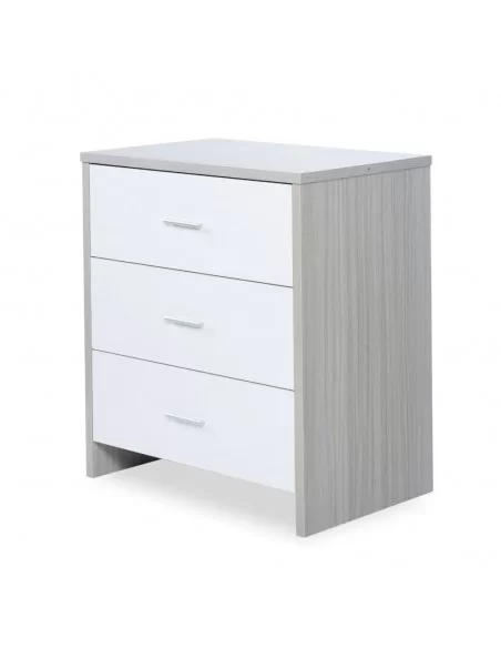 Ickle Bubba Pembrey Changing Unit-Ash Grey/White Ickle Bubba