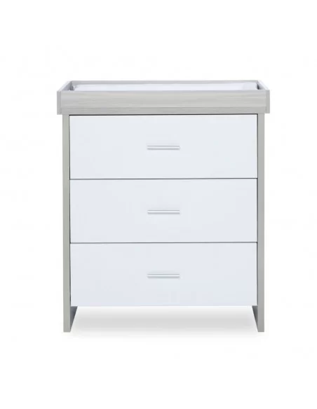 Ickle Bubba Pembrey Changing Unit-Ash Grey/White Ickle Bubba