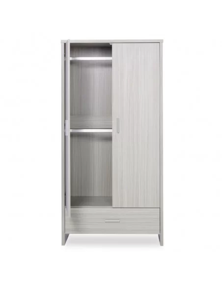 Ickle Bubba Pembrey Wardrobe-Ash Grey Ickle Bubba