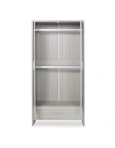 Ickle Bubba Pembrey Wardrobe-Ash Grey Ickle Bubba Pembrey Wardrobe-Ash Grey