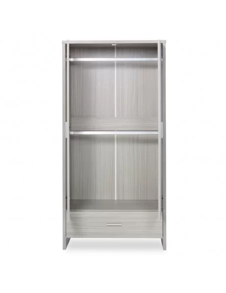 Ickle Bubba Pembrey Wardrobe-Ash Grey Ickle Bubba