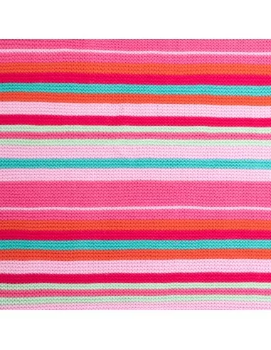 Cosatto Stripe Blanket-Pink