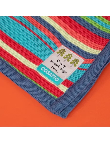 Cosatto Stripe Blanket-Multi Colour Cosatto