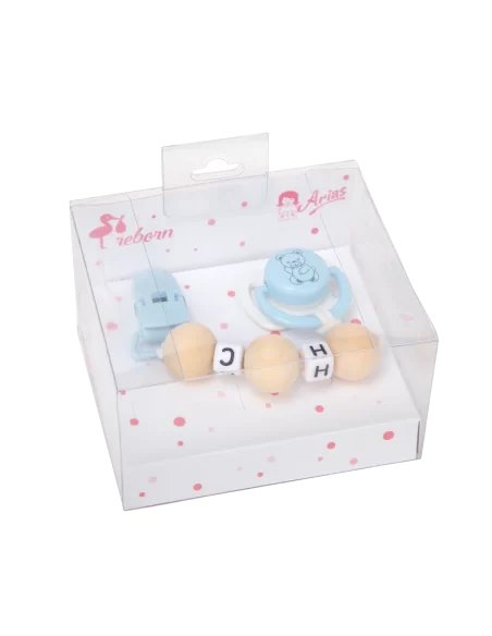 Arias Toys Wooden Set Of Dummy-Blue/White Arias Toys