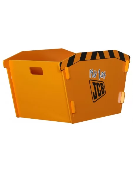 Kidsaw JCB Skip Design Toy Box - Kids Storage Kidsaw