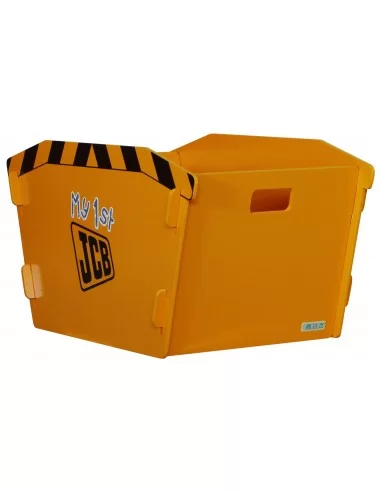 Kidsaw JCB Skip Design Toy Box - Kids... Kidsaw JCB Skip Design Toy Box - Kids...