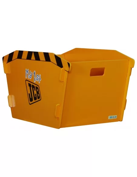 Kidsaw JCB Skip Design Toy Box - Kids Storage Kidsaw