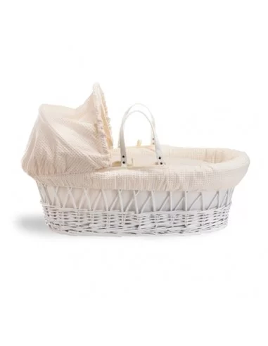 Clair de Lune Waffle White Wicker... Clair de Lune Waffle White Wicker...