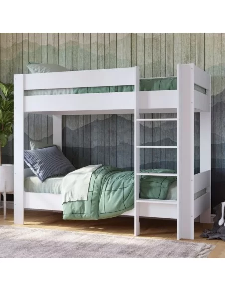 Kidsaw Kudl Coast Children's Bunk Bed-White Kidsaw