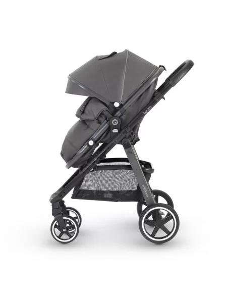 Miniuno Toura Travel System Special Edition-Gunmetal + FREE ISOFIX BASE Miniuno