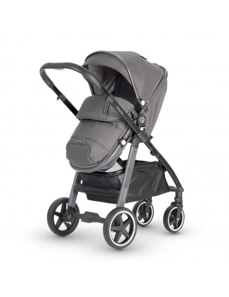 Miniuno Toura Travel System Special Edition-Gunmetal + FREE ISOFIX BASE Miniuno