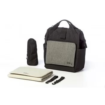 TFK Diaper Bag-Premium Grau