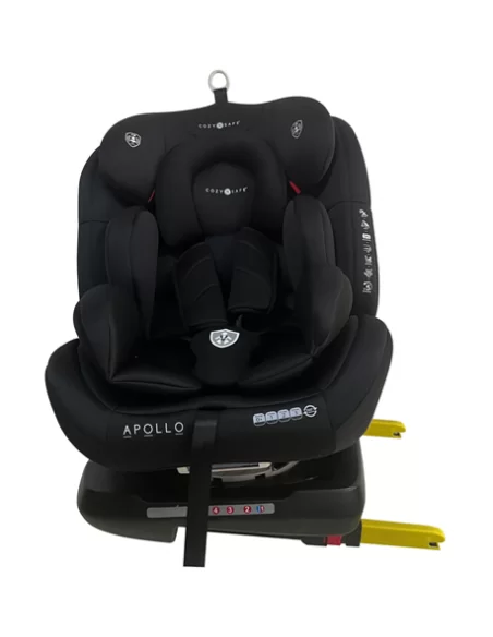 Cozy N Safe Apollo 360 Group 0+/1/2/3 Car Seat-Black Cozy N Safe