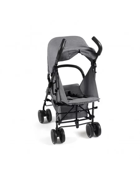 Ickle Bubba Discovery Matt Black Chassis Stroller-Graphite Grey Ickle Bubba