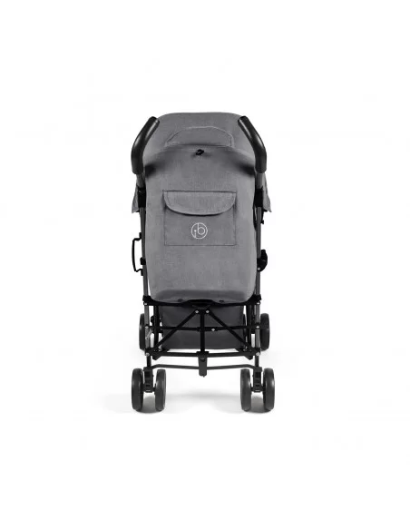 Ickle Bubba Discovery Prime Matt Black Chassis Stroller-Graphite Grey Ickle Bubba
