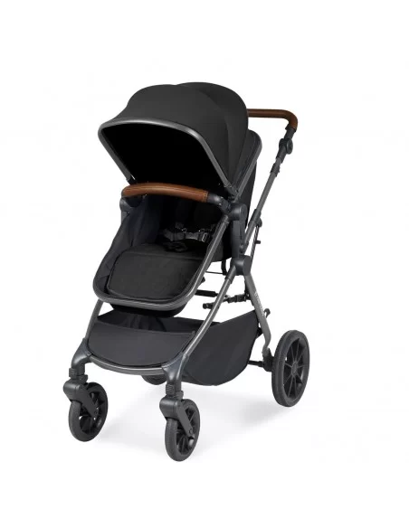 Ickle Bubba Cosmo Gunmetal Chassis 2in1 Travel System-Black Ickle Bubba