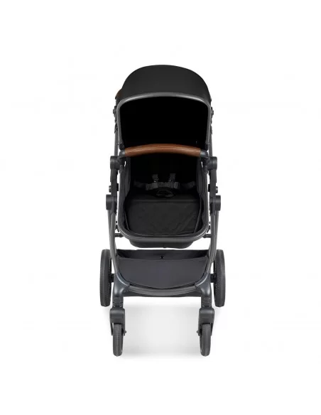 Ickle Bubba Cosmo Gunmetal Chassis 2in1 Travel System-Black Ickle Bubba