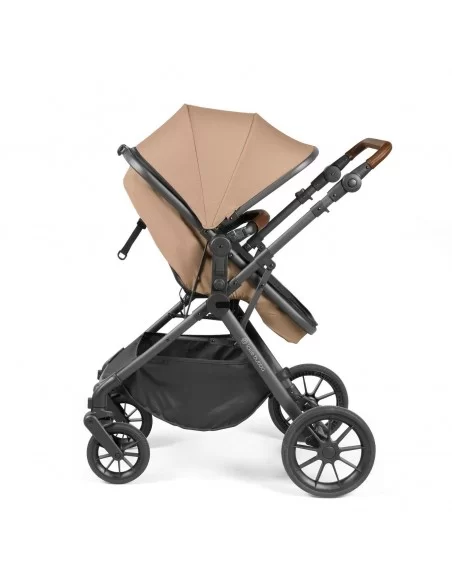 Ickle Bubba Cosmo Gunmetal Chassis 2in1 Travel System-Desert Ickle Bubba