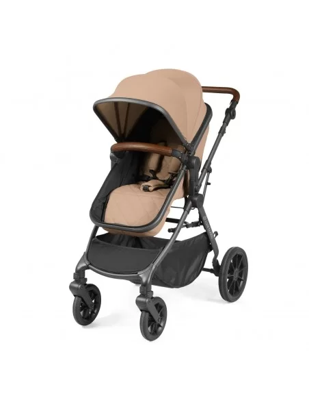 Ickle Bubba Cosmo Gunmetal Chassis 2in1 Travel System-Desert Ickle Bubba