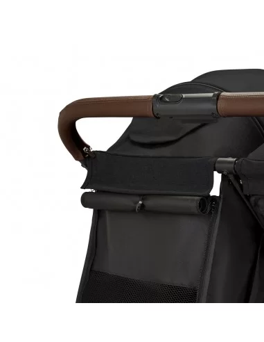 Ickle Bubba Venus Double Stroller-Black Ickle Bubba Venus Double Stroller-Black