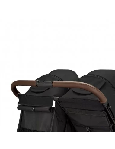 Ickle Bubba Venus Double Stroller-Black Ickle Bubba Venus Double Stroller-Black