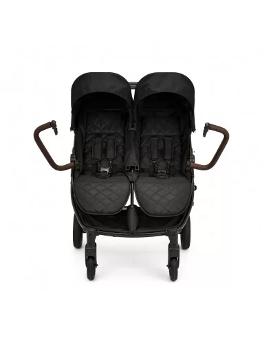 Ickle Bubba Venus Double Stroller-Black Ickle Bubba Venus Double Stroller-Black