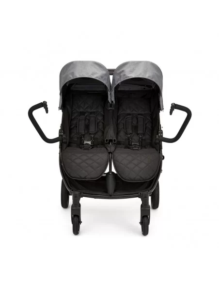 Ickle Bubba Venus Double Stroller-Space Grey Ickle Bubba