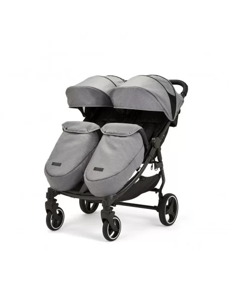 Ickle Bubba Venus Max Double Stroller-Space Grey Ickle Bubba