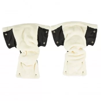 Ickle Bubba Pram Mitts-Black 2