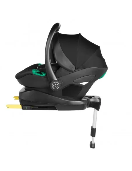 Ickle Bubba Stomp Luxe Bronze Frame All in One Premium i-Size Travel System With Isofix Base-Woodland/Black Handle Ickle Bubba