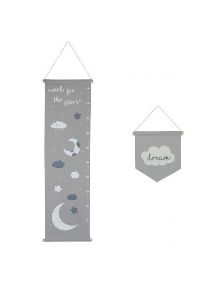 Ickle Bubba Nursery Wall Art Set Pack Of 2-Cosmic Aura Ickle Bubba