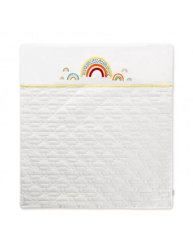 Ickle Bubba Cot Bed Quilt-Rainbow Dreams