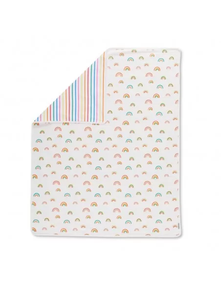 Ickle Bubba Reversible Blanket-Rainbow Dreams Ickle Bubba