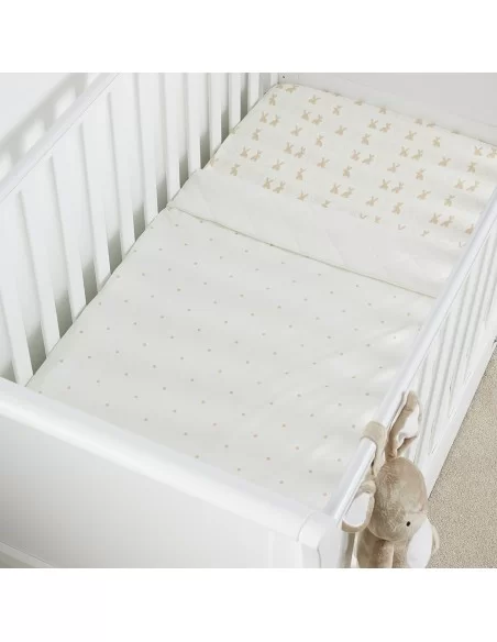 Ickle Bubba Cot Bed Quilt-Bunnychino Ickle Bubba