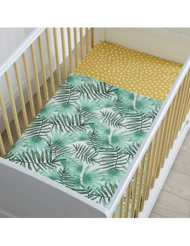 Ickle Bubba Cot Bed Quilt-Rustic Safari